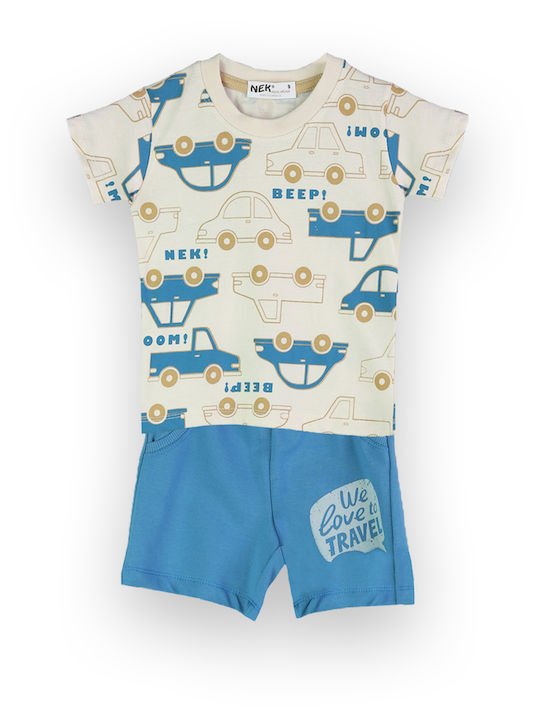 Nek Kids Wear Комплект Лято 2бр Ice