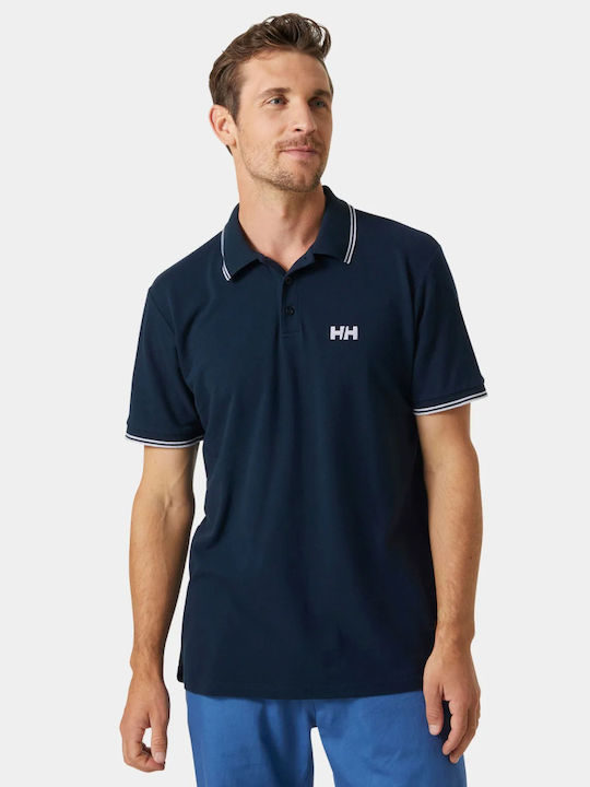 Helly Hansen Men's Short Sleeve Blouse Polo Navy Blue