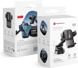 Forcell Bază pentru telefon mobil pentru mașină cu cârlige reglabile Negru