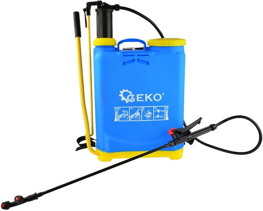 Geko Backpack Sprayer with Capacity 16lt in Blue color