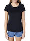 Damen T-Shirt Schwarz