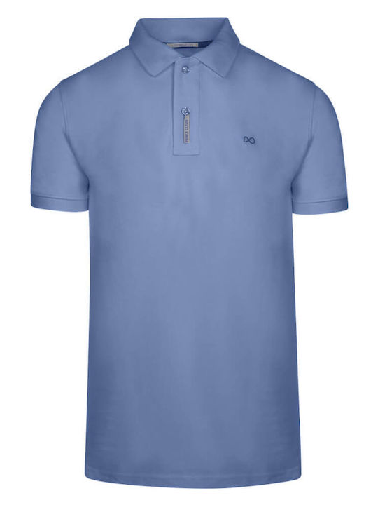 Prince Oliver Herren Kurzarmshirt Polo Lila