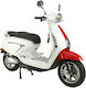 WheelnWater Ηλεκτρικό Scooter Αυτονομίας 140km Καφέ Χρώμα