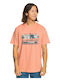 Quiksilver Men's Short Sleeve T-shirt Orange