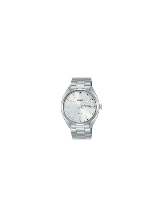 Lorus Sports Watch Battery with Silver Metal Bracelet