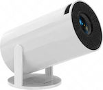 Volto Fire 502 Pro Mini Mini Projektor HD Lampe LED mit Wi-Fi und integrierten Lautsprechern Weiß
