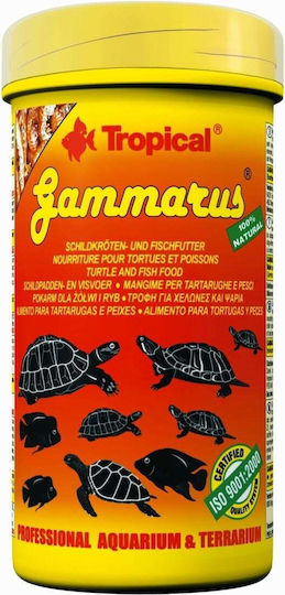 Tropical Gammarus Fish Turtle Food 100ml 12g