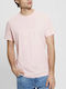 Guess Men's Short Sleeve T-shirt Pink