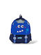 Playbags Παιδική Τσάντα Πλάτης Μπλε 24x10x33εκ.