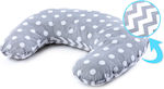 Breastfeeding pillow 60x40cm Grey Poua Sensillo 2255