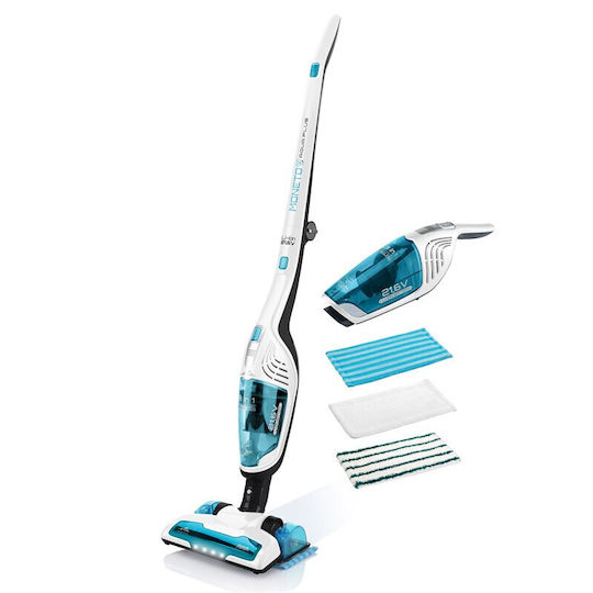ETA Moneto II Aqua Plus 6453 90000 Επαναφορτιζόμενη Σκούπα 2 σε 1 Stick & Χειρός 21.6V Τιρκουάζ