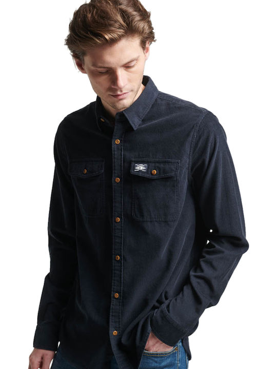 Superdry Ovin Trailsman Μακρυμάνικο Κοτλέ Πουκά...