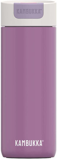 Kambukka Olympus Glass Thermos Stainless Steel 500ml Kambukka thermal mug Violet