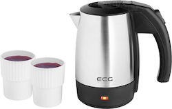 ECG Kettle 500ml 1000W Gray