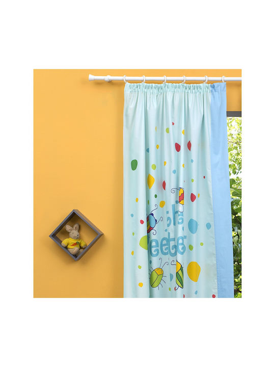 Zouzounia Kids Rod Pocket Curtain Multicolour ZOU-BD-072 150x250cm