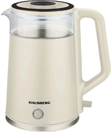 Hausberg Βραστήρας 1.8lt 1800W Μπεζ