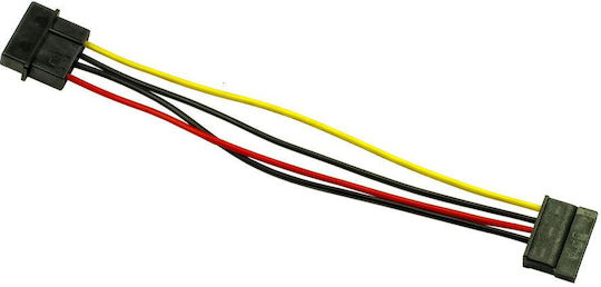 Adapter Inter-tech 1x Molex To 1x Sata Power 0,15m
