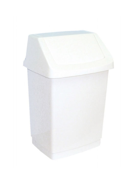 Curver Office Plastic Waste Bin 15lt White