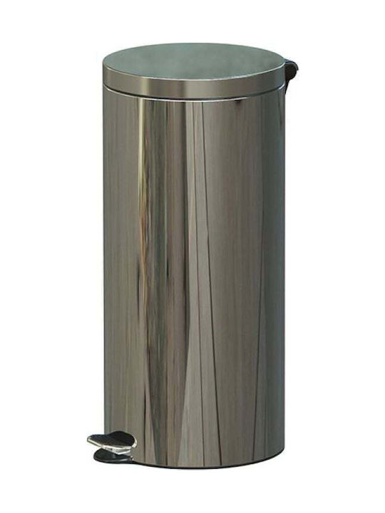 Silver Alda Dustbin Af614-19