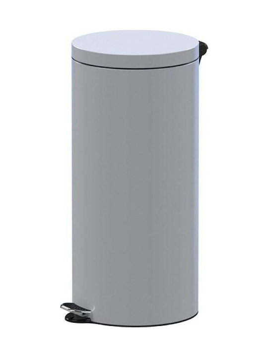 Alda Plastic Office Waste Bin 30lt White