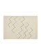 Beliani Teppich Rechteckig Baumwolle Beige