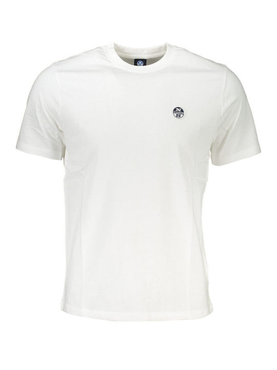 North Sails T-shirt Λευκό