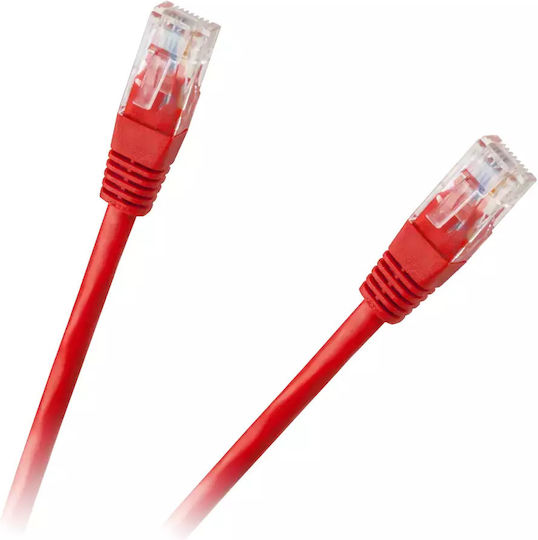 Rbline U/UTP Kat.6 Ethernet-Netzwerkkabel 0,5m Rote RJ45/6/0,5-ROT