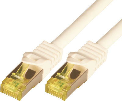 MCAB U/UTP Cat.7 Καλώδιο Δικτύου Ethernet 30m Λευκό 1τμχ