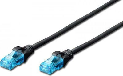 Digitus U/UTP Cat.5e Ethernet Network Cable 15m Black 1pcs