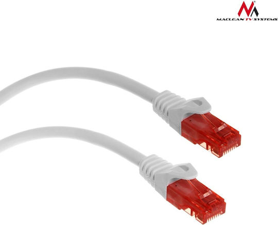 Maclean Energy U/UTP Cat.6 Ethernet Network Cable 1m Gray