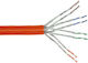 InLine S/FTP Kat.7a (10Gbps) Netzwerkkabel Ethernet 100m Orange
