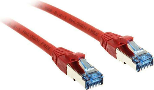 InLine S/FTP Cat.6a (Gigabit) Cablu De Rețea Ethernet 10m Roșu