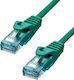 ProXtend U/UTP Cat.6a Ethernet Network Cable 3m Green 1pcs