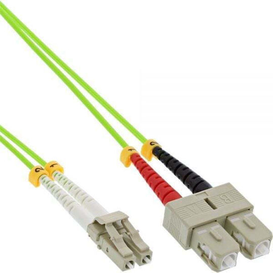 InLine Optische Faser Ethernet-Netzwerkkabel 25m Mehrfarbig 1Stück