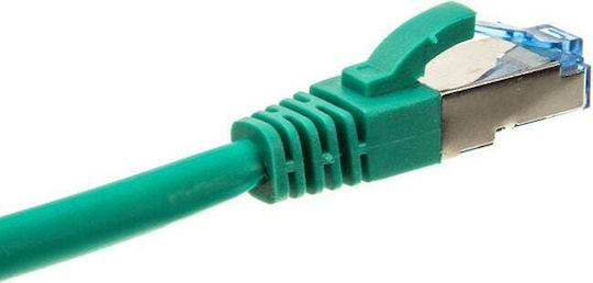InLine S/FTP Cat.6 (Gigabit) Καλώδιο Δικτύου Ethernet 1.5m Πράσινο