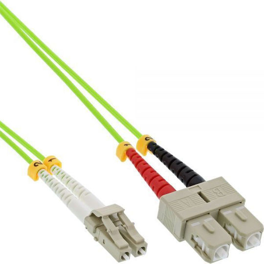 InLine Cablu De Rețea Cu Fibră Optică LC-SC 15m Multicolor