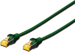 Digitus DK-1644-A-070/G U/UTP Cat.6a Καλώδιο Ethernet 7m Κίτρινο