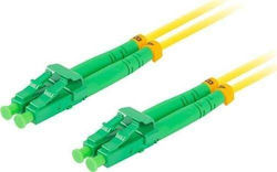 Lanberg FO-LALA-SD11-0020-YE Fibră Optică LC/APC-LC/APC 2m Multicoloră Lanberg FO-LALA-SD11-0020-YE Fibră Optică LC/APC-LC/APC 2m Multicoloră