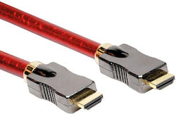 Roline 11.04.5905 HDMI Мъжки - HDMI Мъжки 5м Червен