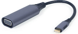 Gembird A-USB3C-VGA-01 USB-C / VGA männlich zu USB-C / VGA weiblich