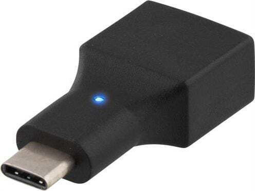 Deltaco USB-C / USB-A Male to USB-C / USB-A Female Converter 1 Piece USBC-1200
