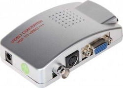 AX-2560F VGA BNC S-Video Male to VGA BNC S-Video Female