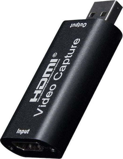 Microconnect Μετατροπέας HDMI / USB-A male σε HDMI / USB-A female 1τμχ