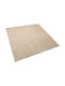 Beliani Rug Rectangular Beige