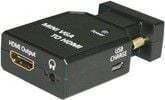 Microconnect Μετατροπέας VGA / mini HDMI / HDMI male σε VGA / mini HDMI / HDMI female 1τμχ