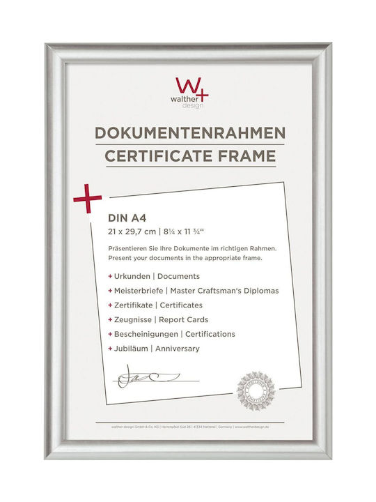 Walther Trendstyle Рамка За Снимки Silver Сив Рамка