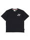 Losan Men's Short Sleeve T-shirt Black