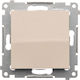 Kontakt-Simon Wall Switch Basic One-Way Ecru Without Frame