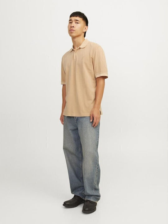 トップス pedestalpolo Pepe Jeans New Oliver Polo Bluză cu mânecă scurtă Portocalie