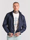 Funky Buddha Herren Jacke Bomber Marineblau